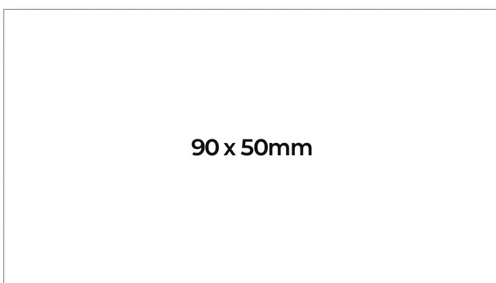 90 x 50mm